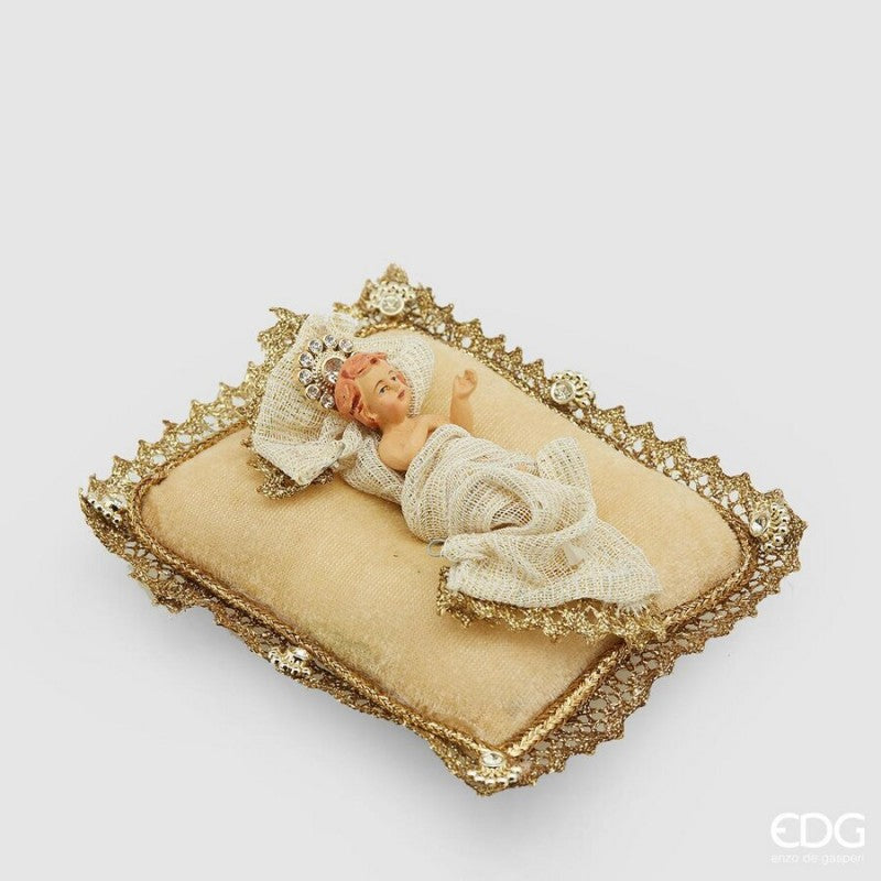 Gesu Bambino con Cuscino 14x12 | EDG